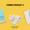 Valmo Branded Combo 2: 10x14 (1000pcs),16x18 (400pcs) & 4x6" (4 Roll)